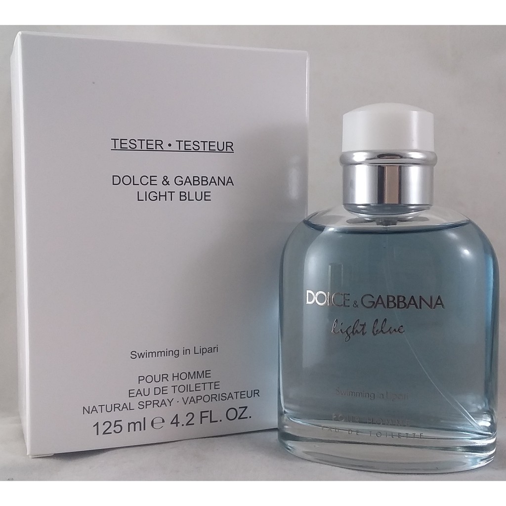 Dolce Gabbana Light Blue Swimming in Lipari 125ml TESTER