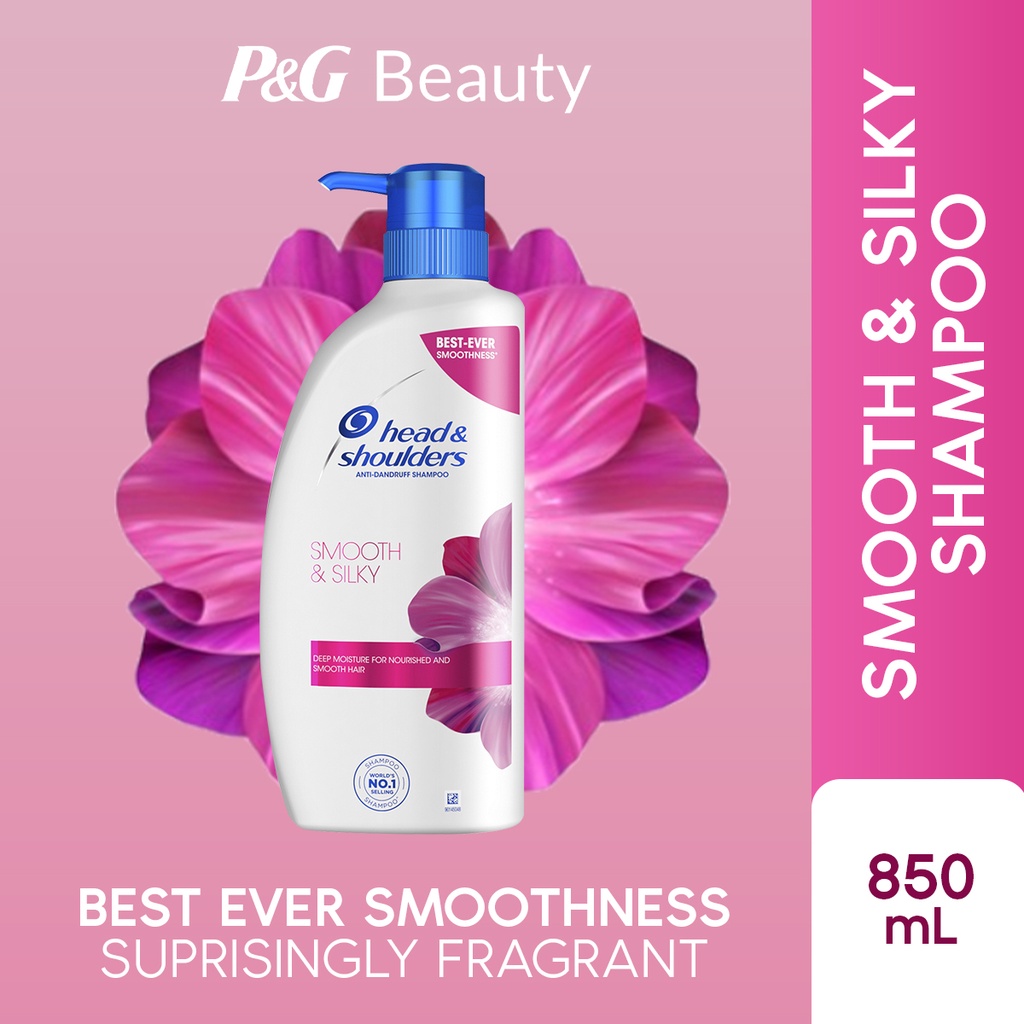 Head & Shoulders Smooth & Silky Anti Dandruff Shampoo 850ML