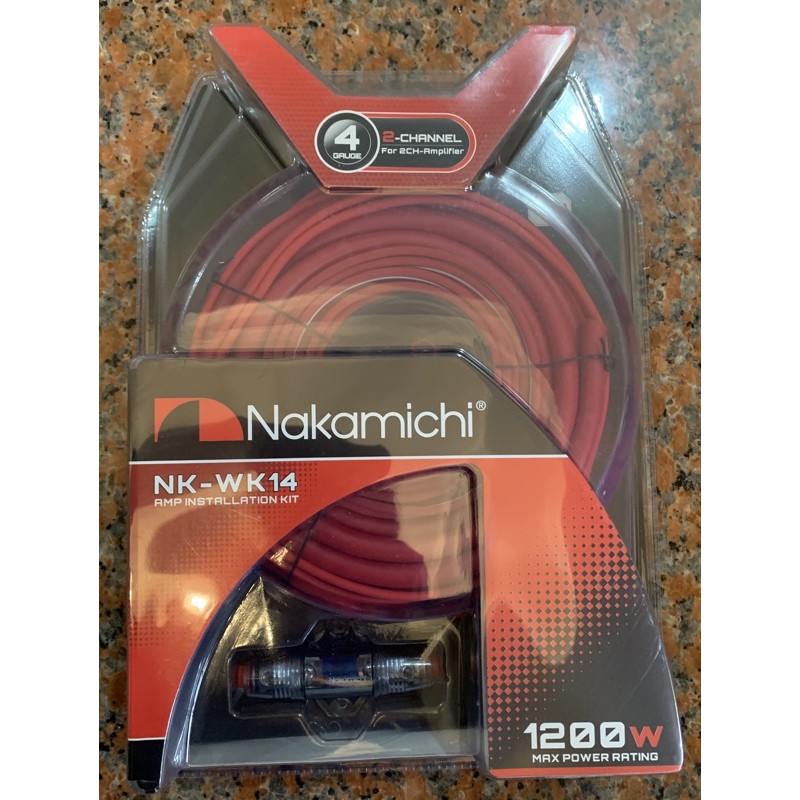 NAKAMICHI NKWK14 2 CHANNEL GAUGE 4 Shopee Philippines