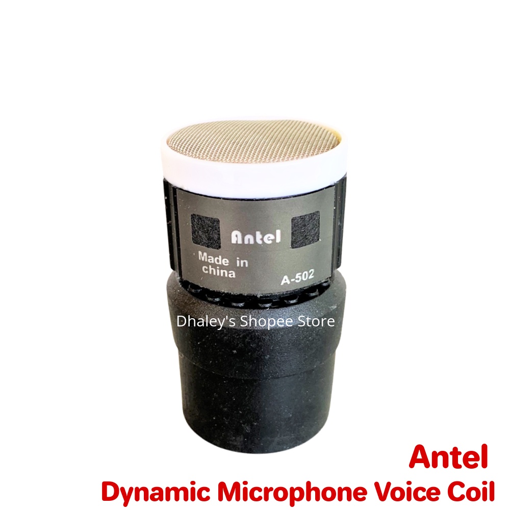 Antel Dynamic Microphone Voice Coil 500 ohms impedance A502 Mic Coil