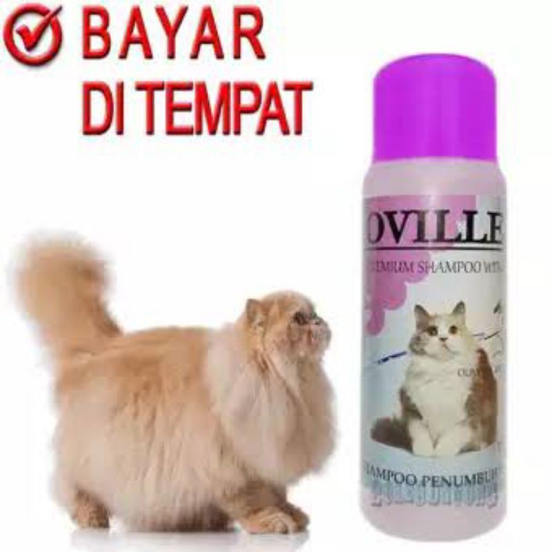 SAMPO Oville Shampoo For Fur Growth And Whitening Cat Hair 120ml