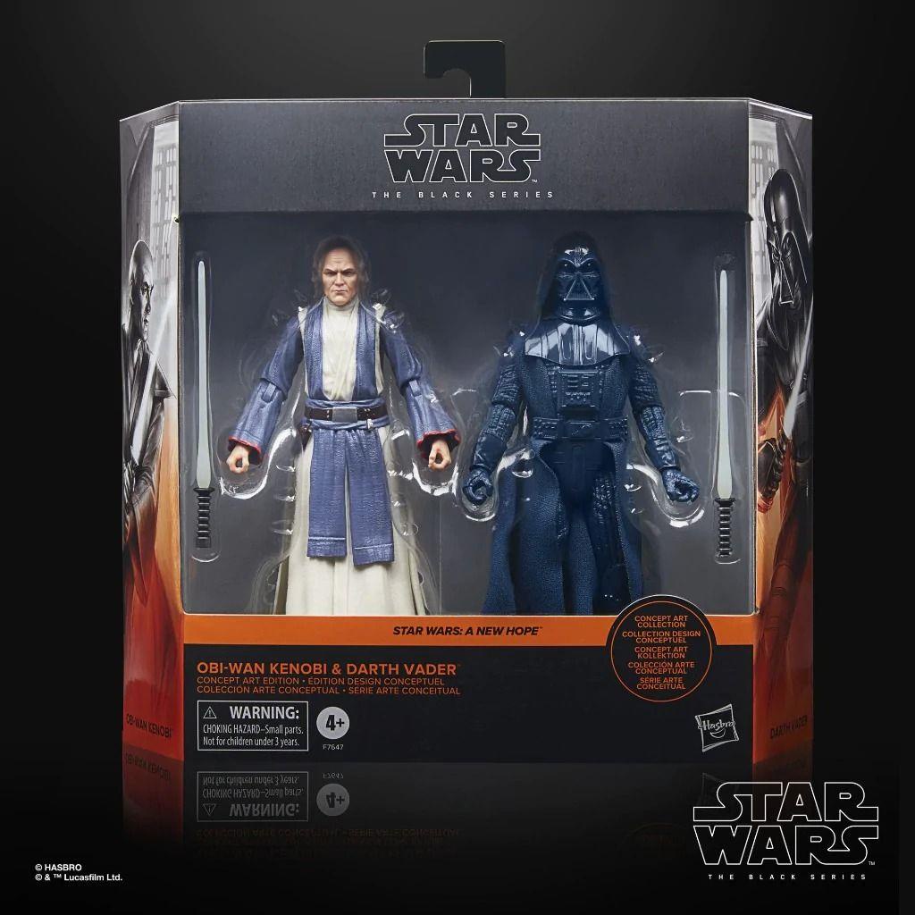 Star Wars 6 inch limited artist concept version bald Obi-Wan Dark ...