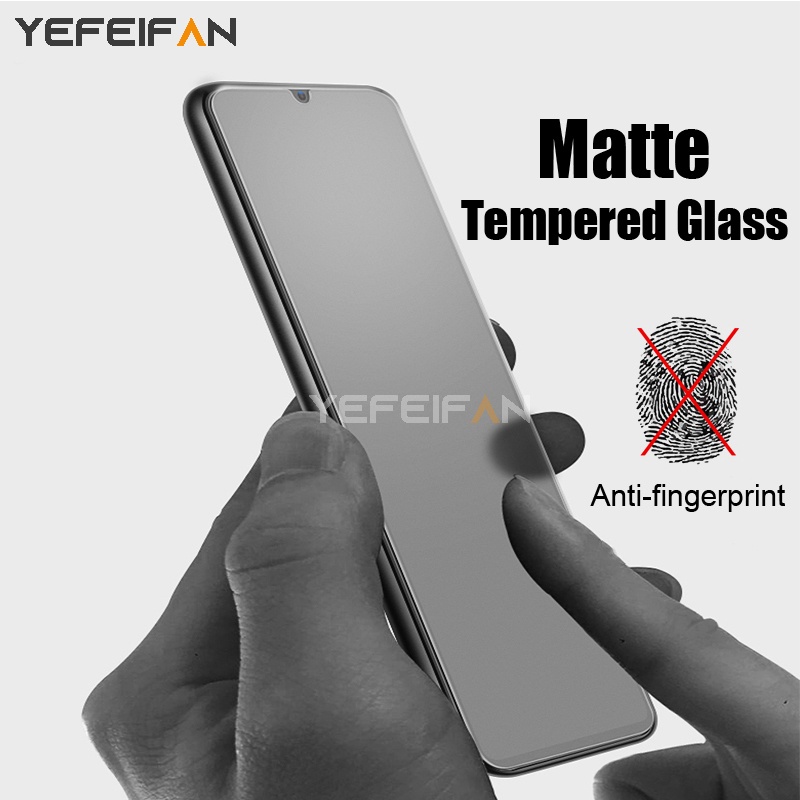 Xiaomi Redmi Note 9s Pro 9A Tempered Glass Matte Anti-Fingerprint Screen  Protector for Redmi Note K20 Pro 8A 8T Protective Glass Film