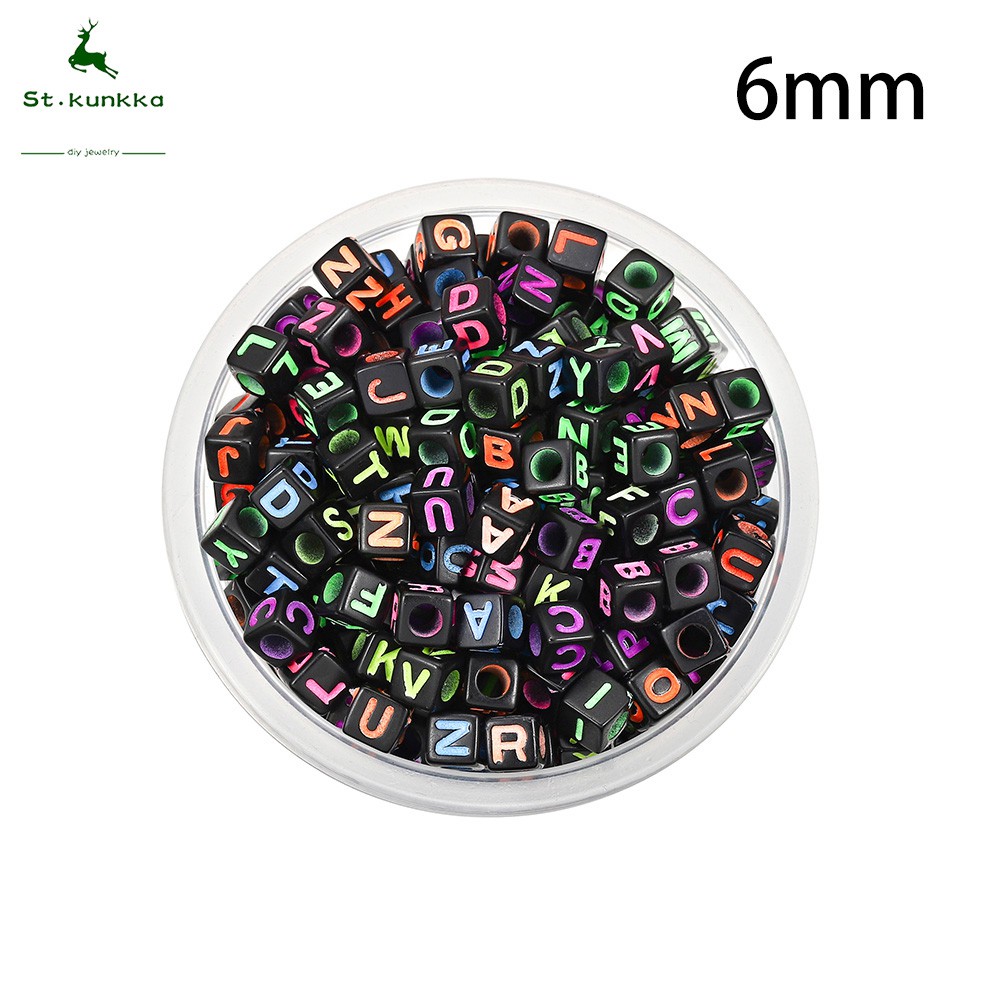 St Kunkka Pcs Lot Mixed English Russian Alphabet Letter Beads For