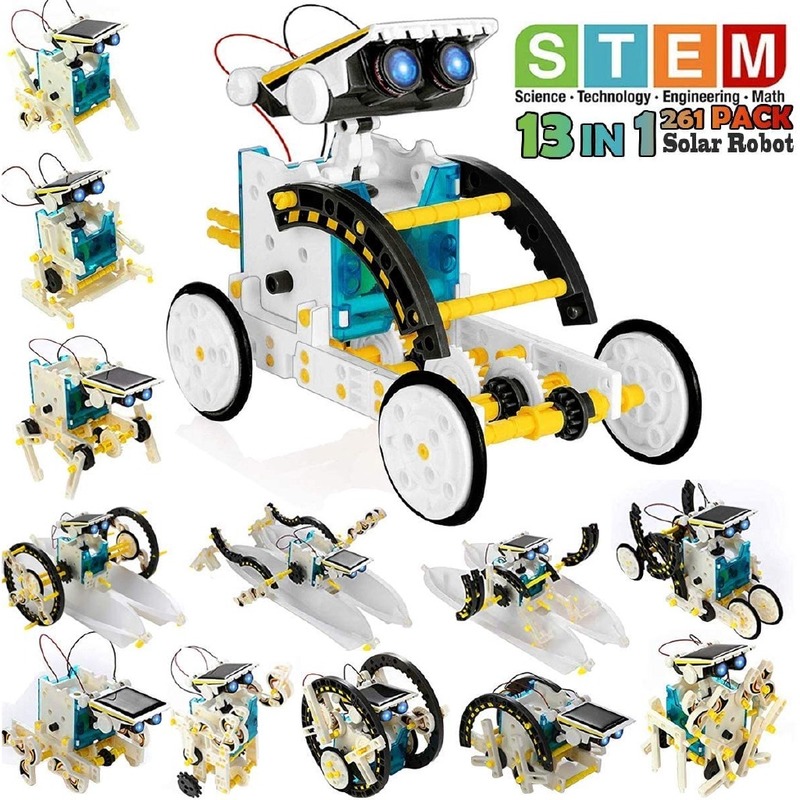Robot Kit 13in1 Solar Robot Creation Toy,Educational Science