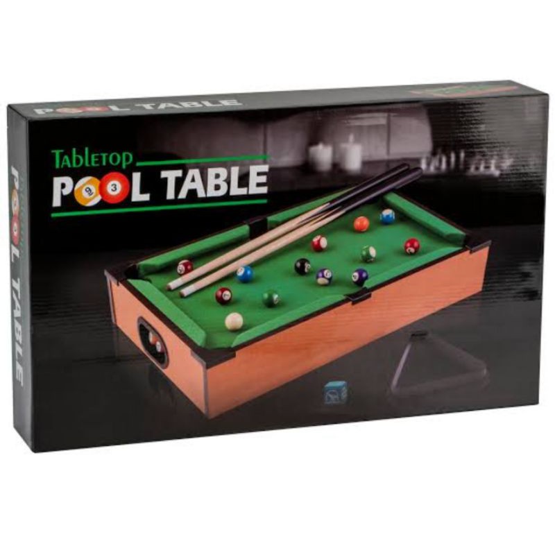 Tabletop Pool Table Billiards Set Billiard At Home Sports Toys Table