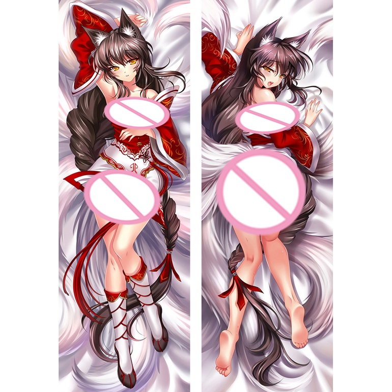 60x180cm The Fox Ahri Dakimakura Cushion Cover Cool Man