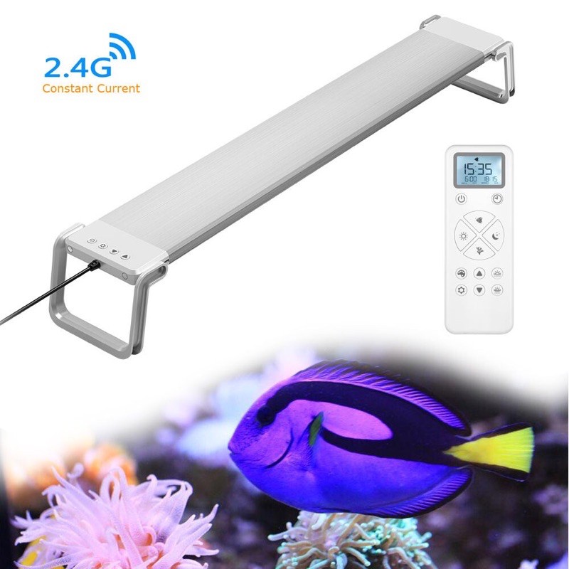 New Upgraded programmable full spectrum smart LED Aquarium light with