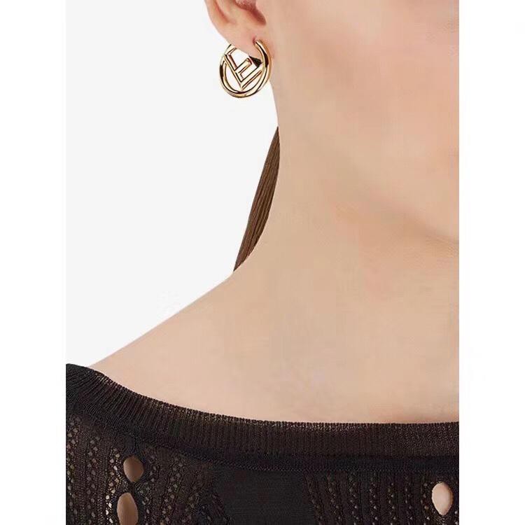 fendi small hoops