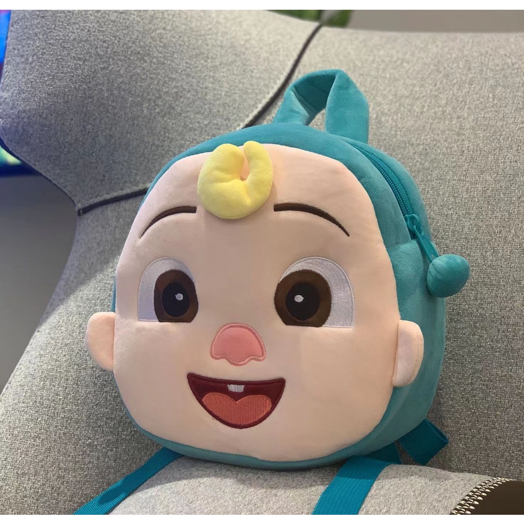 JJ Doll Soft Plush body children's schoolbag companion toy