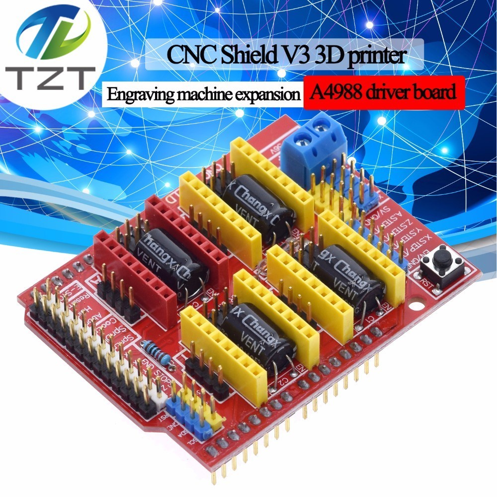 New cnc shield v3 engraving machine / 3D Printer / A4988 driver ...