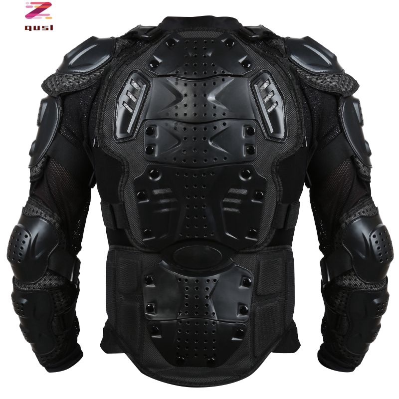 Motorcycle Full Body Armor Jacket Spine Chest Shoulder Protection ...