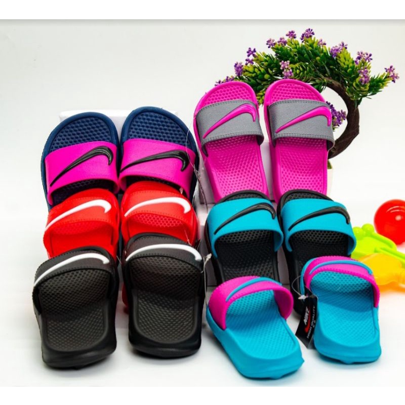 Nike slippers deals for kids