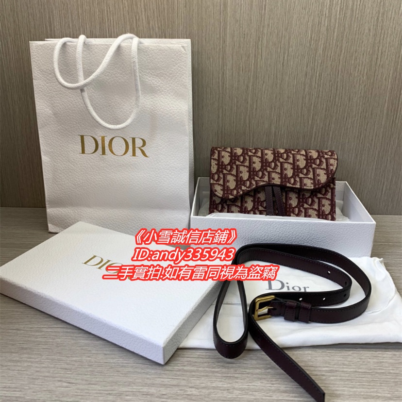 Dior Dior Waist Bag Crossbody Bag SADDLE Waist Bag Dior Oblique