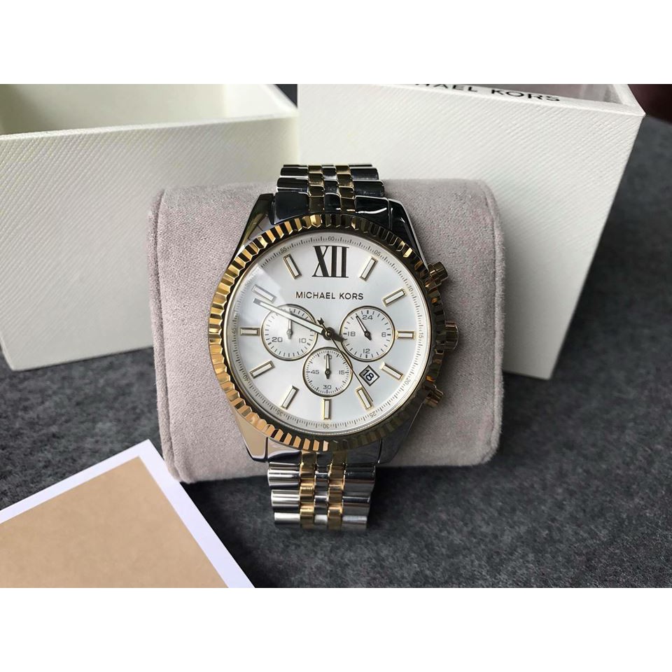 Michael kors best sale lexington mk8344 45mm