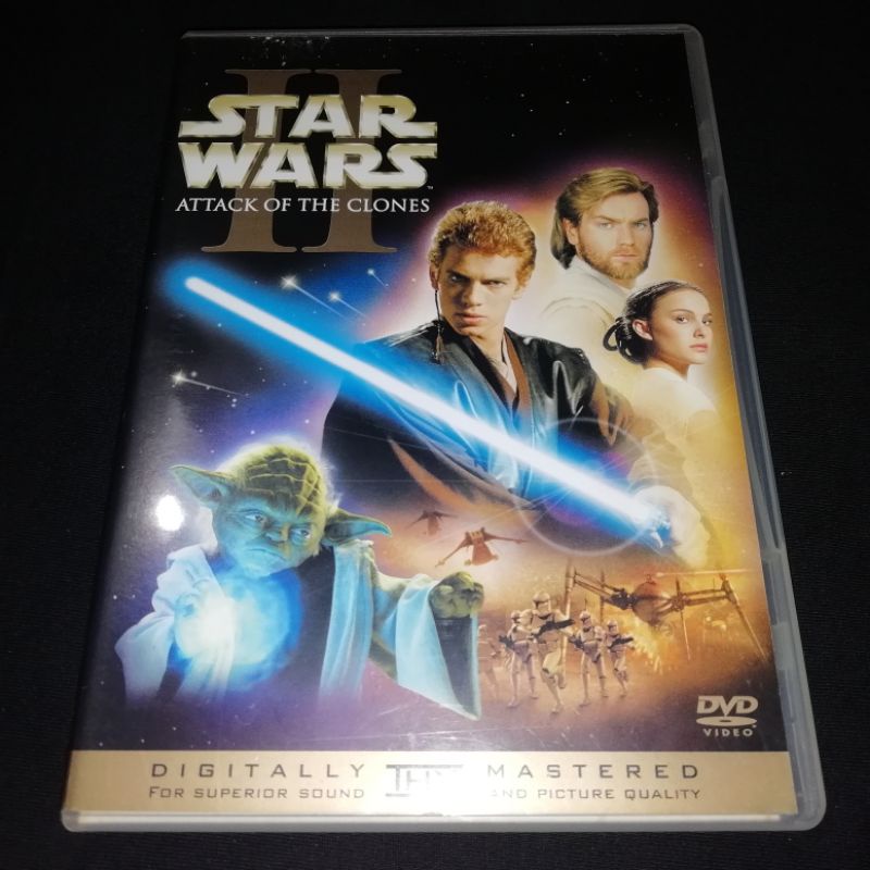 STAR WARS Attack Of The Clones (2 Disc) DVD Made in Japan ORIGINAL ...