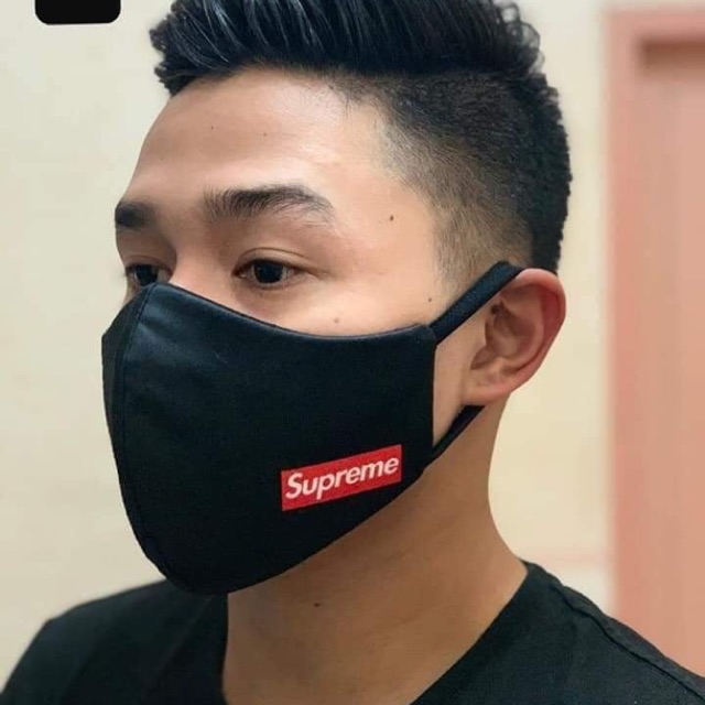 Supreme Face Mask | Fashionable & Washable Face Mask | Shopee