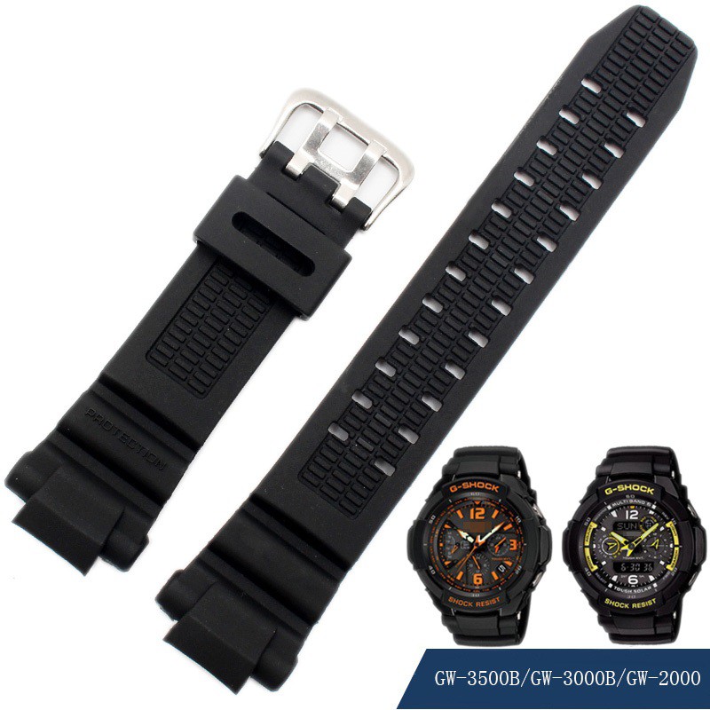 Watch Band Strap Rubber Replacement Wrist Strap Suitable for