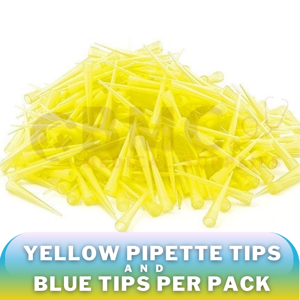 Yellow Pipette Tip & Blue Pipette Tips | Shopee Philippines