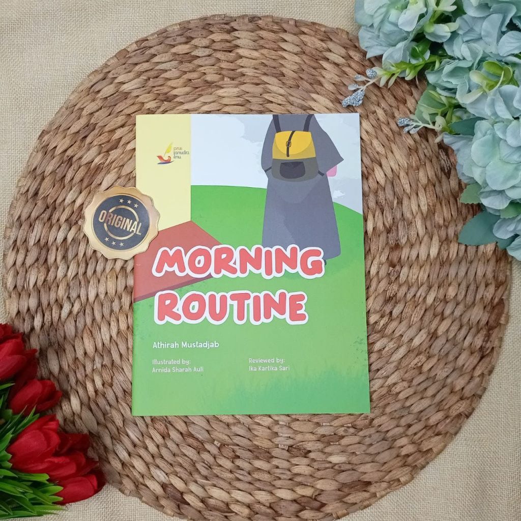 Morning Routine Indonesian English Children's Book | Shopee Philippines