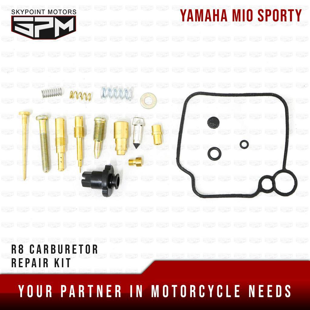 R8 CARBURETOR REPAIR KIT YAMAHA MIO SPORTY (9856577) Shopee Philippines