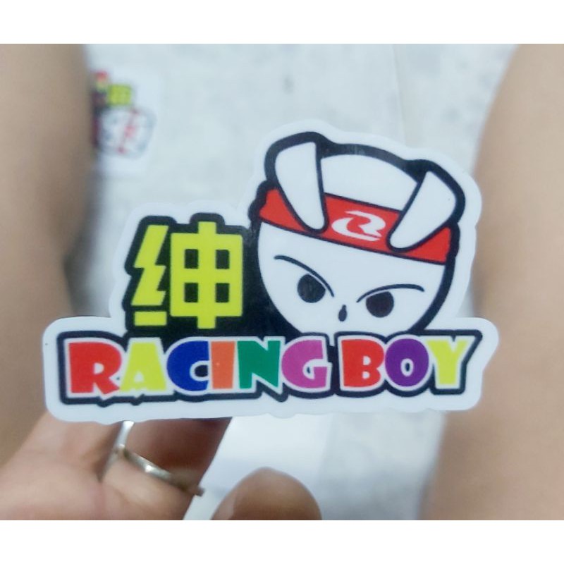 Combo of 2 New RacingBoy Decals for Cheap Cars and Hats | Shopee ...
