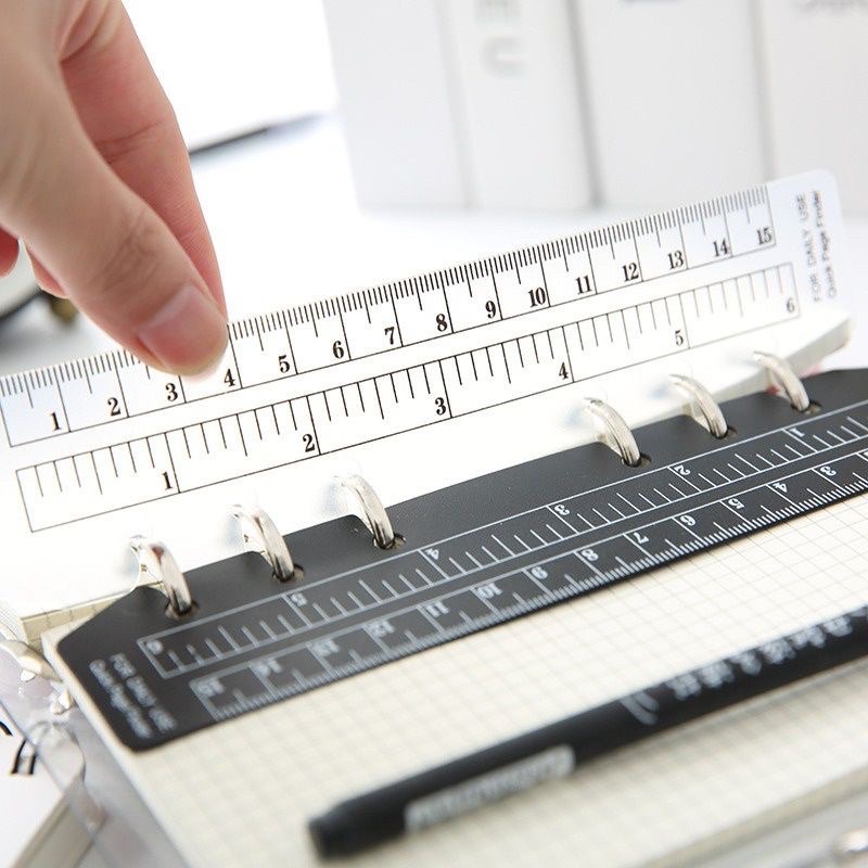 Delunashop DL843S A6 binder ruler - 6 rings | Shopee Philippines