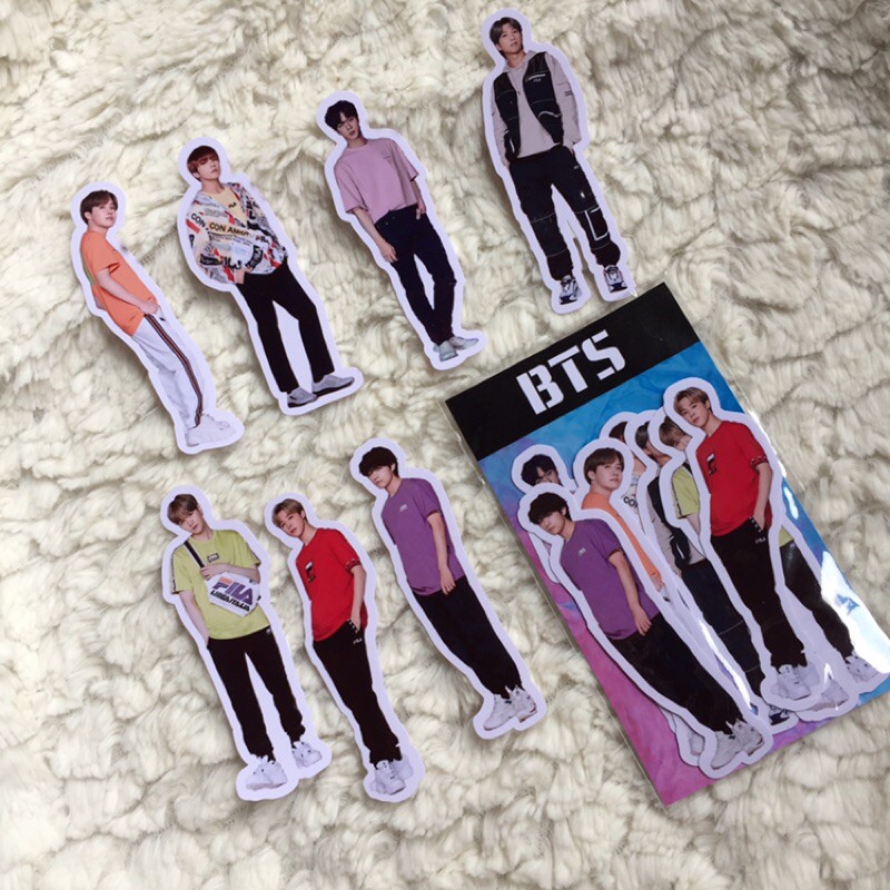 [Customized]BTS Fila - Die Cut Stickers | Shopee Philippines