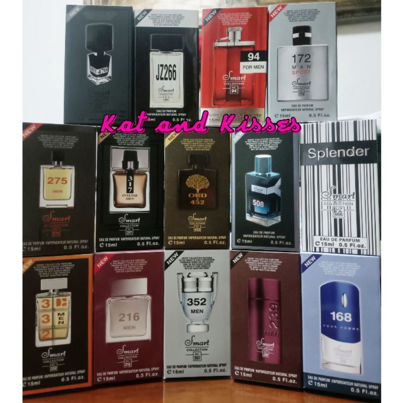 SMART Collection Men Perfume 15ml | Shopee Philippines