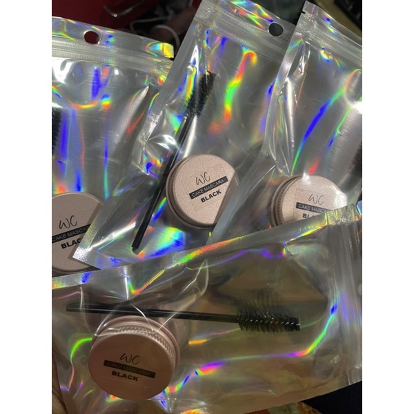 new and improved formula 2022 WC Cake mascara & liner zerowaste tin can
