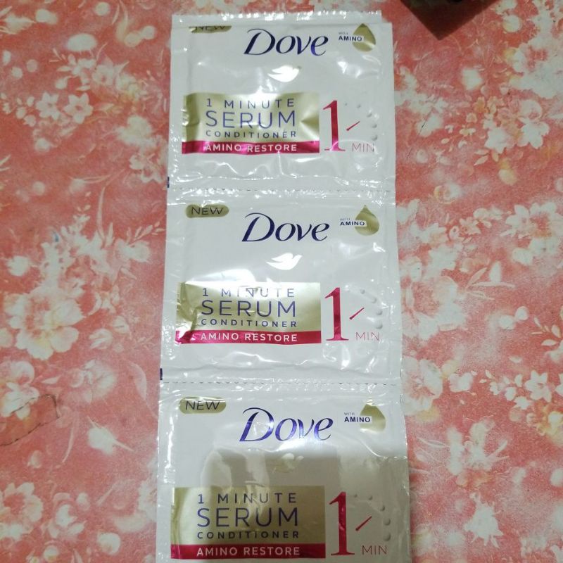 Dove discount conditioner pouch