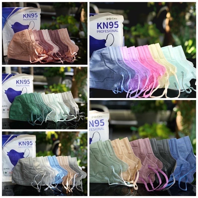 Kn95 PRO 5PLY Thick Mask/High Quality/Colour (10pcs) | Shopee Philippines