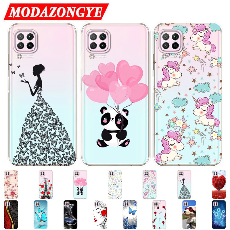 Huawei Nova 7i Case TPU Silicone Back Cover Soft Painted Huawei Nova7i