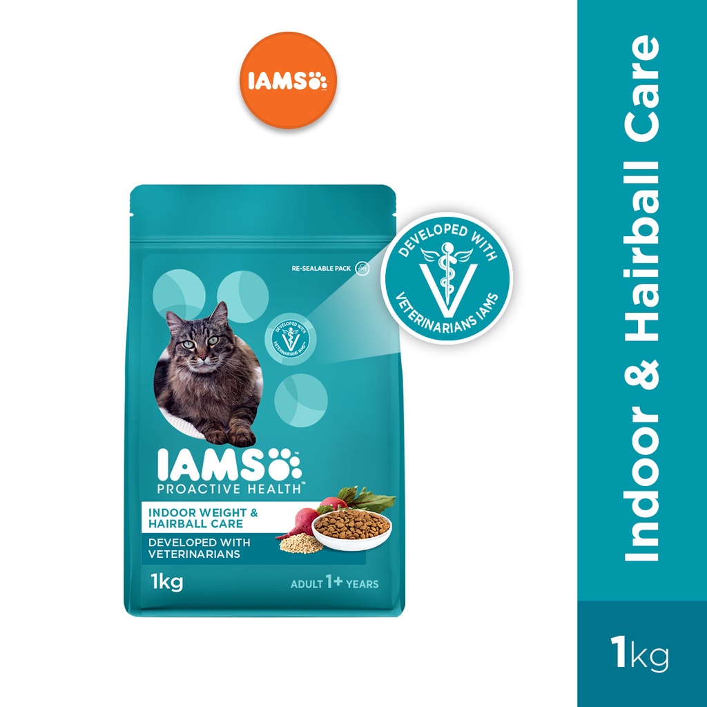 Shop iams cat food indoor herbal care for Sale on Shopee Philippines