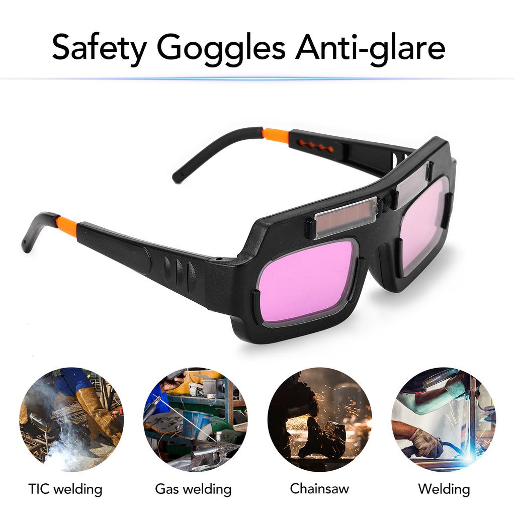 Automatic Photoelectric Welding Glasses Goggles Solar Powered Auto Darkening Welding Mask Helmet