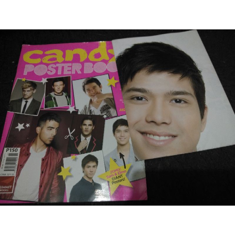 Candy Magazine With Giant Poster Ft Elmo Magalona Shopee Philippines