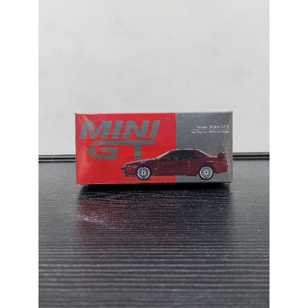 Mini GT 295 Nissan Skyline GTR R32 Red Pearl With BBS LM Wheel Sealed ...