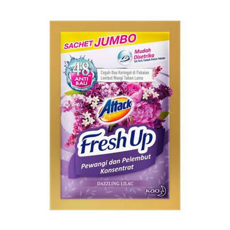 Attack Fresh Up Fragrance And Concentrate Softener 20ml renceng ...