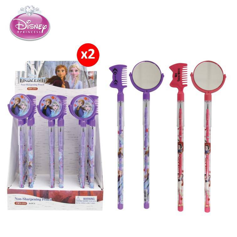 Pencil Per Lead Frozen/Princess Comb And Glass Set Original Copyright ...