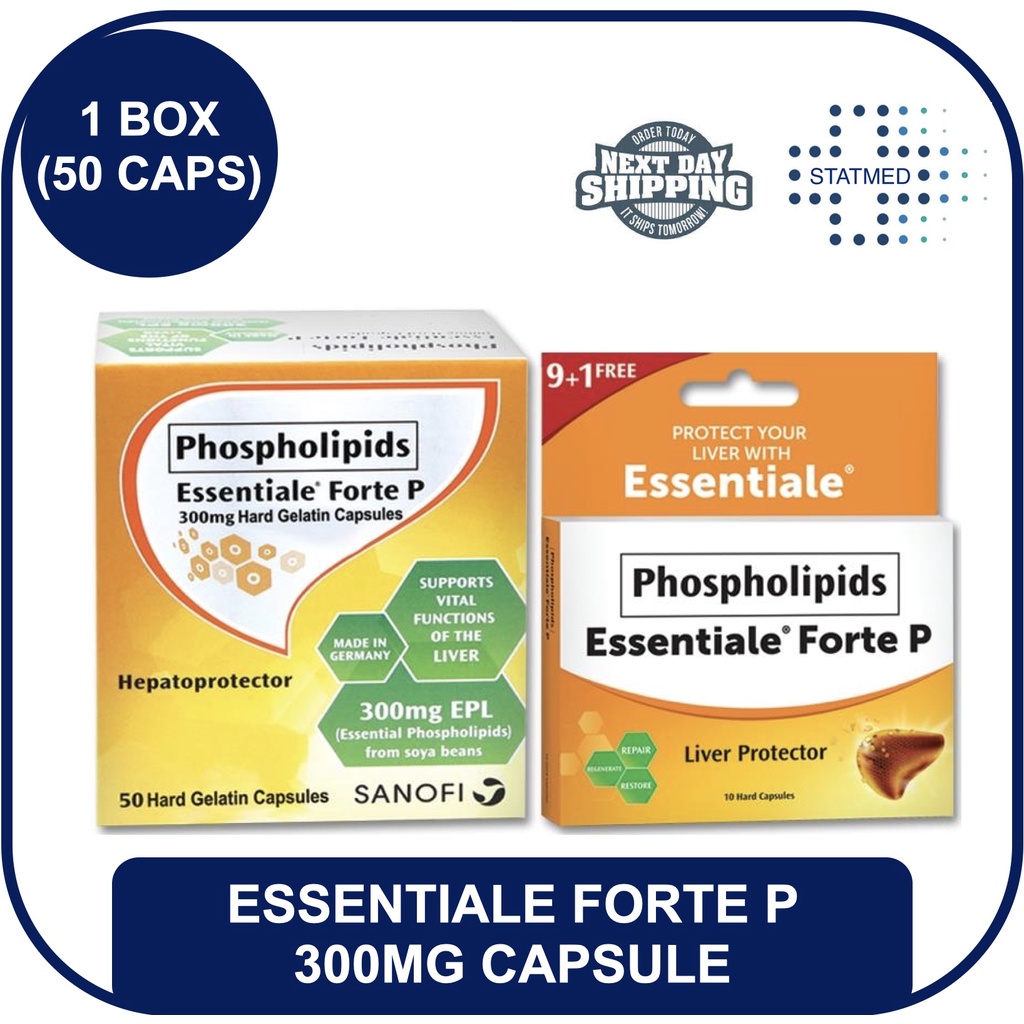 Essentiale Forte P Phospholipids 300mg Liver Care Capsule 1 box [50
