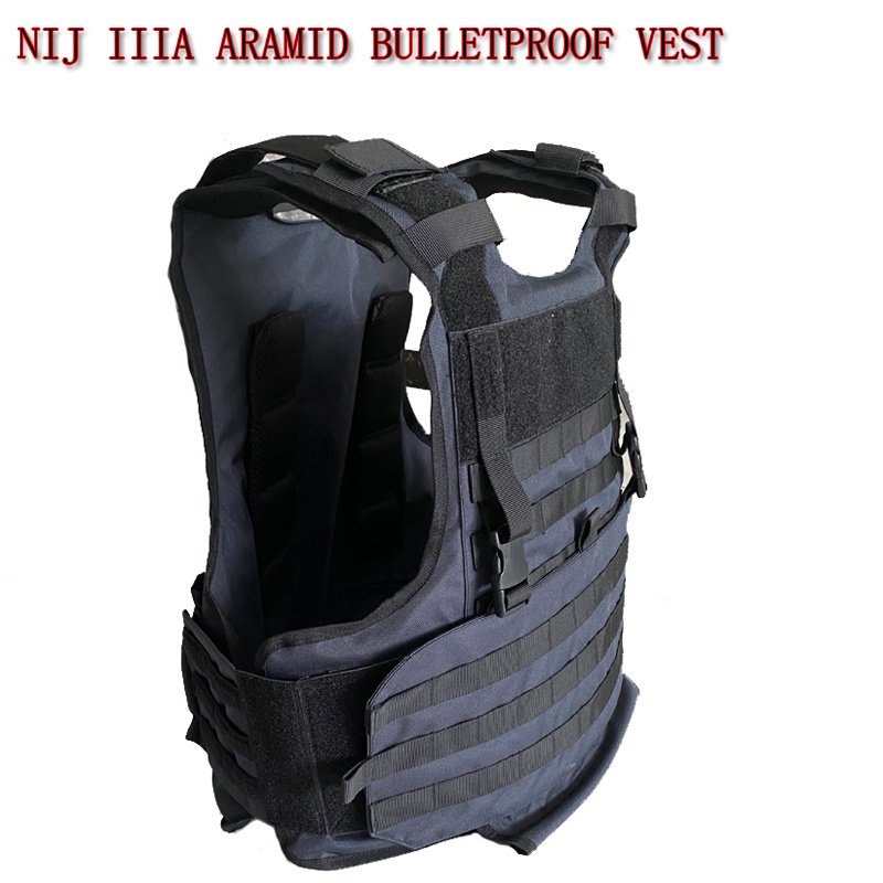 Fast On Off Nij Iiia Bullet Proof Vest Military Tactics Molle Chaleco Antibalas Swat Police 4144