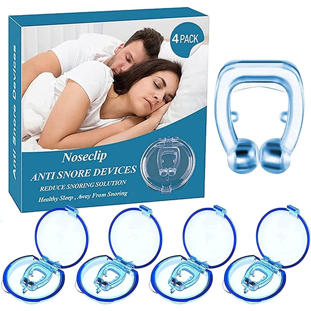 Anti Snoring Devices - Silicone Magnetic Anti Snoring Nose Clip ...