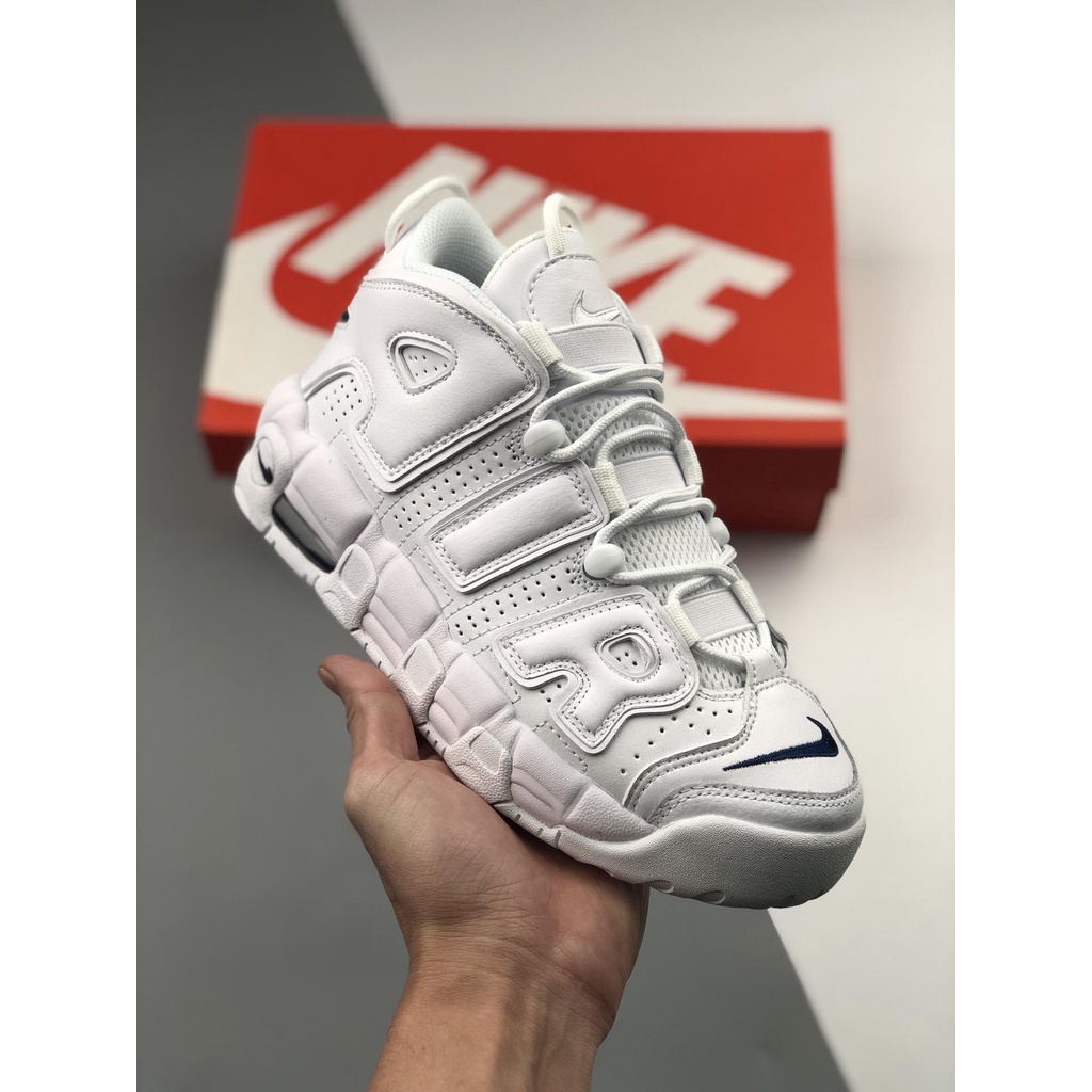 Air More Utemo White represents the most original Pippen logo in ...