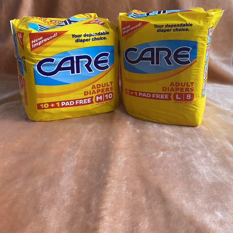 CARE ADULT DIAPERS (medium / large) Shopee Philippines