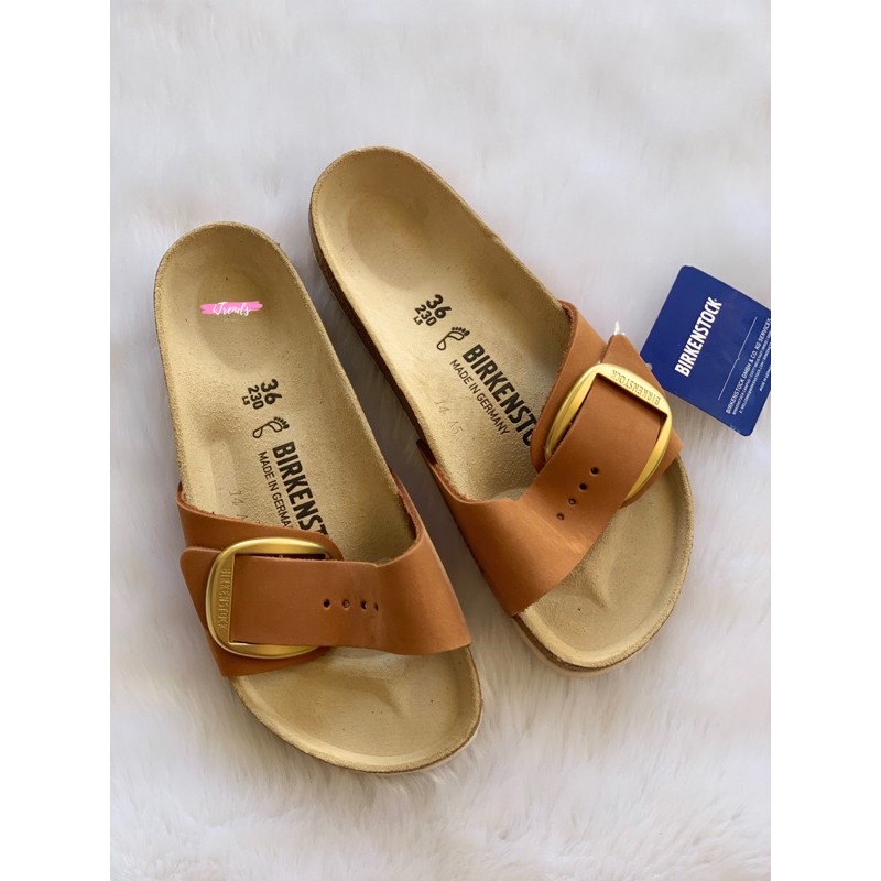 Birkenstock big discount buckle madrid brandy