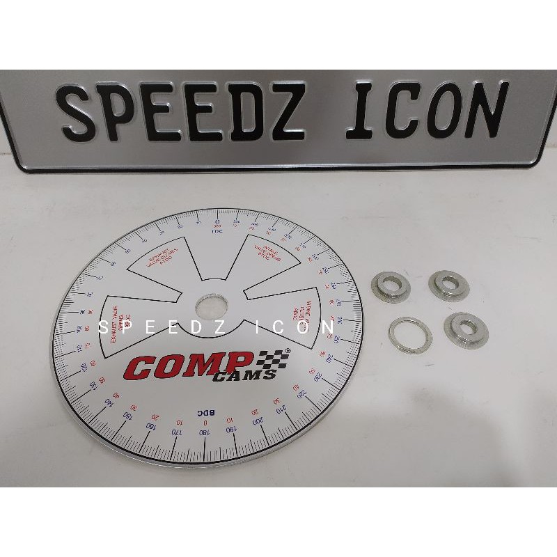 Comp Cams Camshaft Degree Setting Wheel Plate 9 Inch Automotive Tools