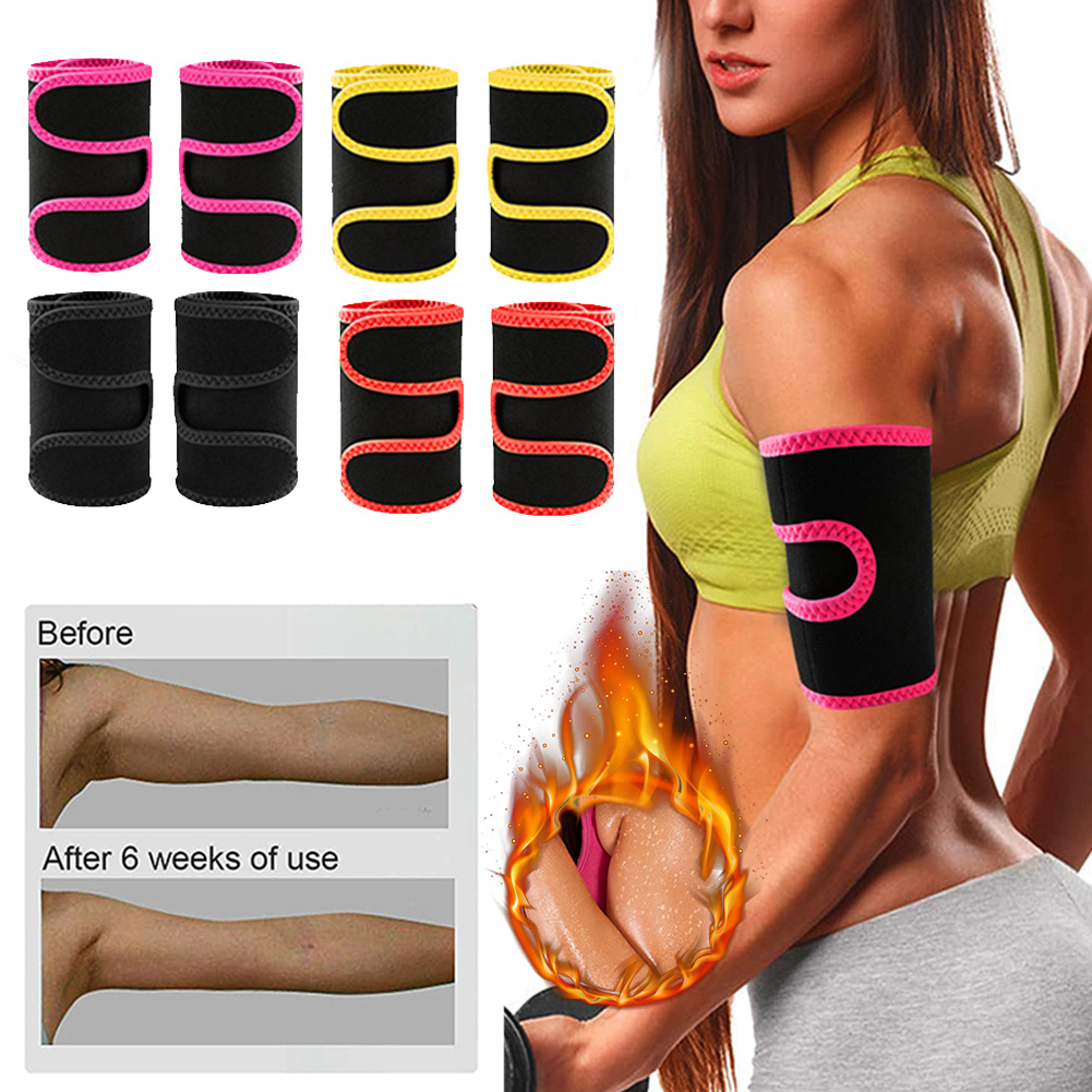 2 Pcs Arm Shaper Arm Fat Burner Sport Slimmer Armbands Body Shaper