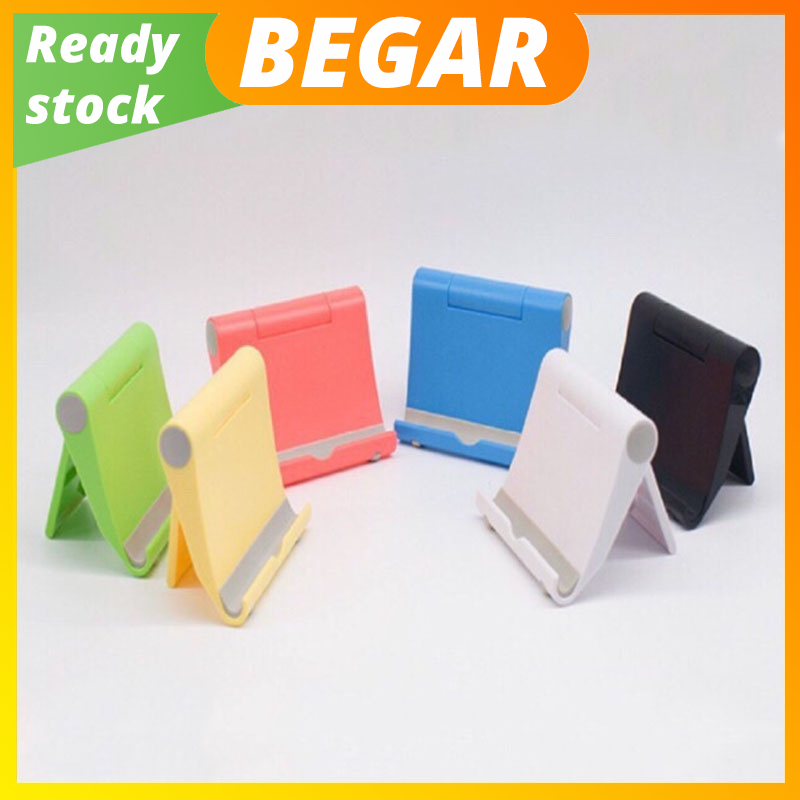 Begar Universal Cellphone Tablet Stand Small Portable Adjustable Table ...
