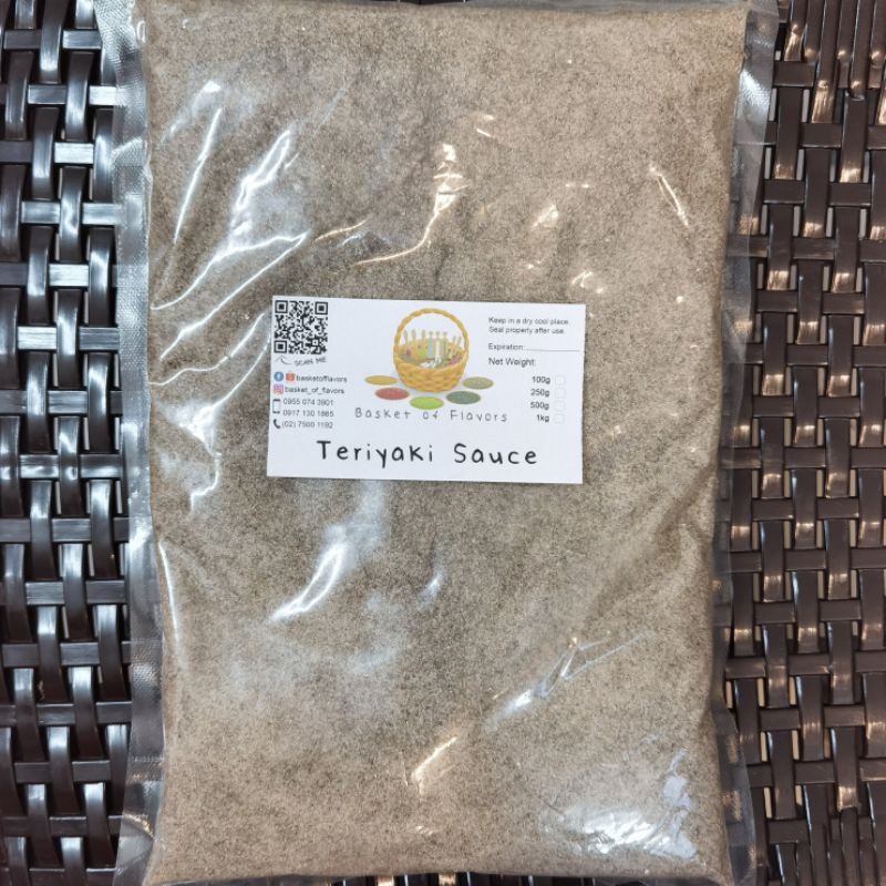 Teriyaki Sauce Powder Mix 100g 250g 500g 1000g 1kg Shopee Philippines