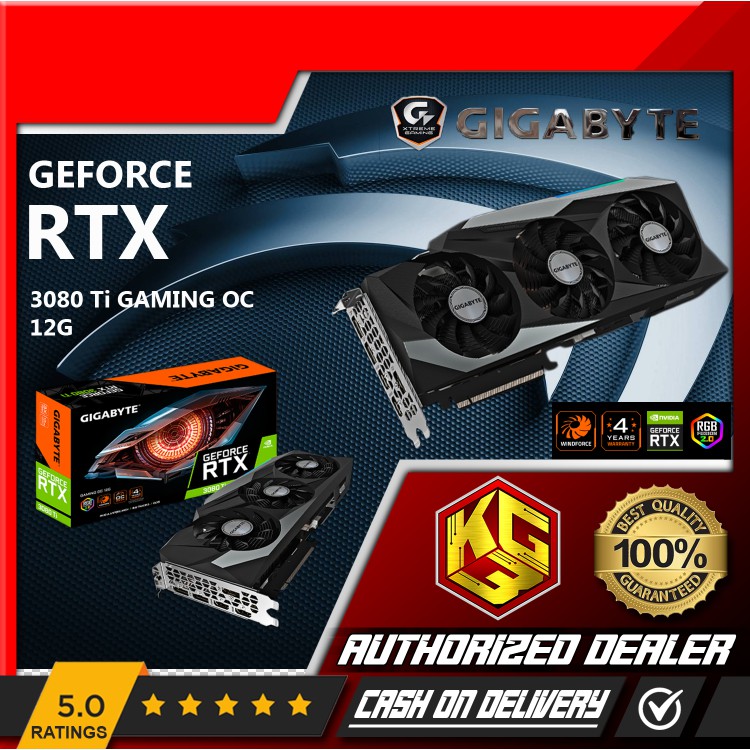 Gigabyte Geforce RTX 3080Ti Gaming OC 12GB Shopee Philippines